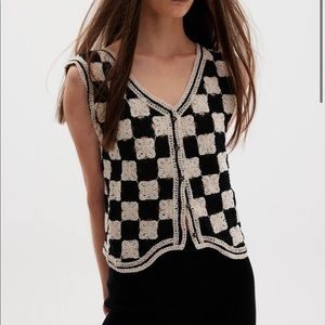 Crochet vest